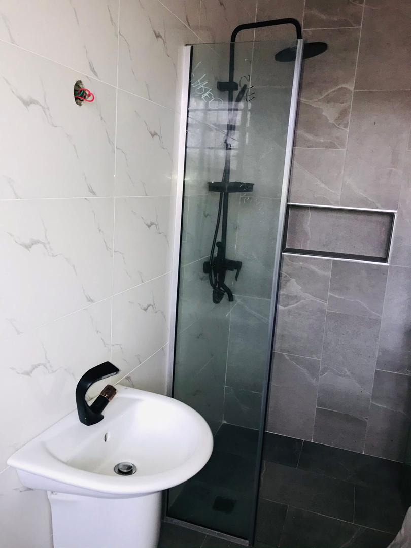 Modern shower installation — Geemuk Plumbing Bulawayo