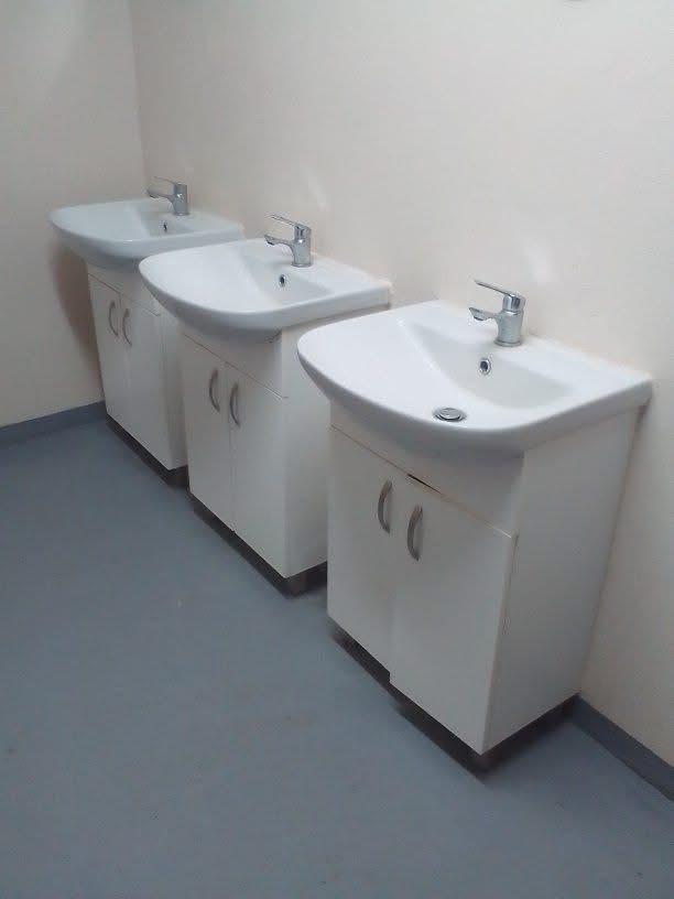 Vanity basins installation — Geemuk Plumbing Bulawayo